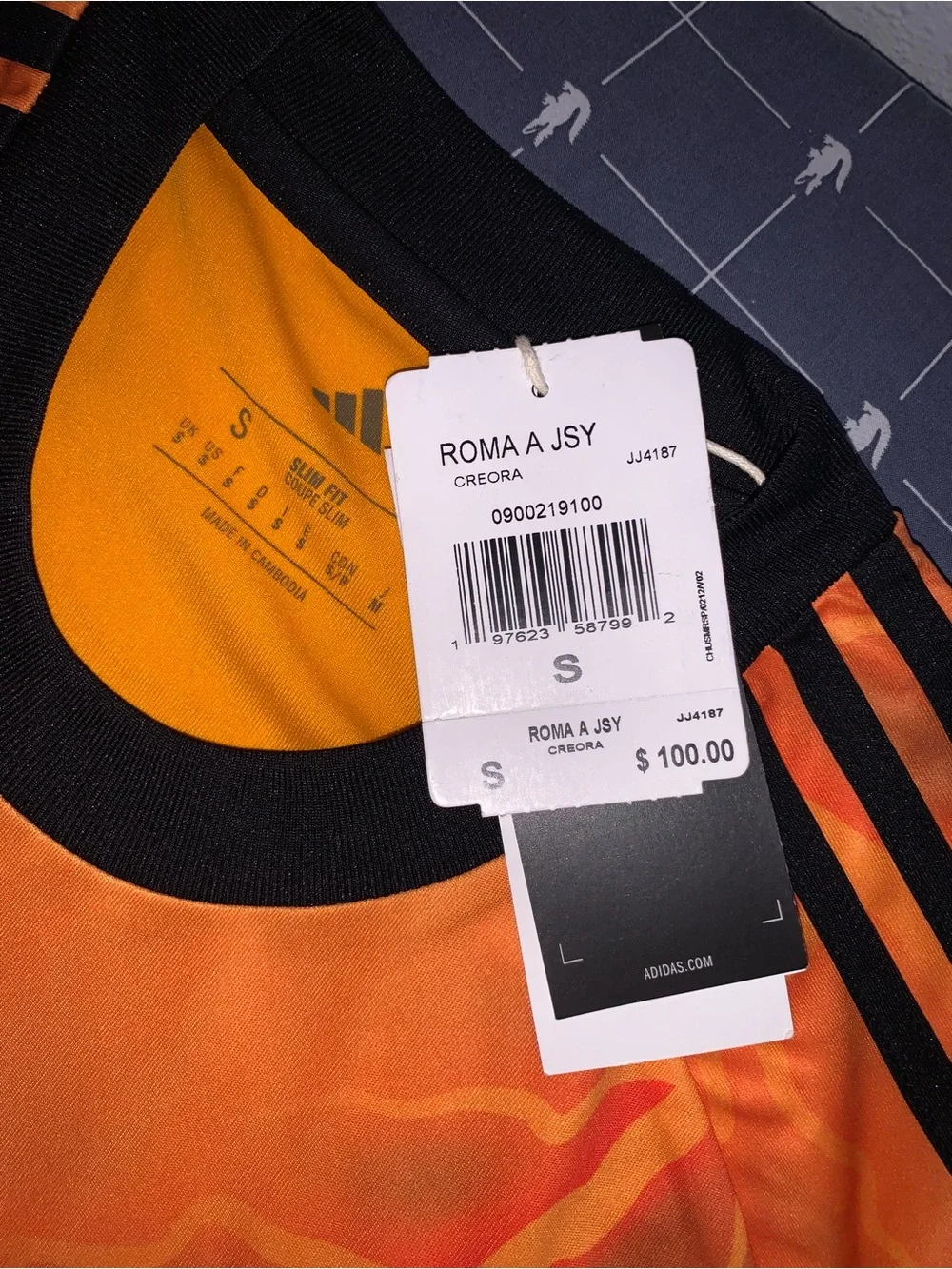 Adidas AS Roma 2025/2026 Away Jersey Size: Small